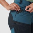 Abisko Midsummer Zip Off Trousers W Indigo Blue-Dark Navy