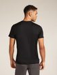 M Mer 150 Tech Lite SS Tee IB Wordmark BLACK