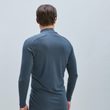 M's Layer Merino Mock Neck Jersey Sylvanite Grey