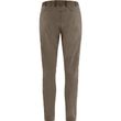 Hoja Hybrid Trousers W Suede Brown