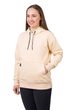 SANDY HOODY bleached sand