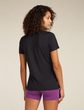 W Mer 150 Tech Lite SS Tee Sparkling Sta BLACK