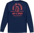 LONG SLEEVE SKYLINE RIDE TEE LOCALS MIDNIGHT