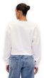 843301-01 Oversize mikina s logem VintageSoft Bílá
