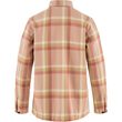 Singi Flannel Overshirt W Chalk Rose-Dusty Rose