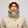 Expedition Pack Down Parka W Black Oak
