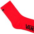 Kickin It Crew Sock 6.5-10 1pk RACING RED