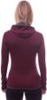MERINO UPPER FOX dámská mikina klokanka red