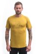 MERINO AIR SAY YES pánské triko kr.rukáv mustard