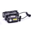 WN30 LED čelová nabíjecí svítilna, 3W + COB,150 + 60lm, Li-Ion