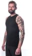 MERINO AIR pánské triko bez rukávu černá