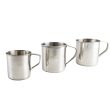 Stainless steel mug 0,23 l