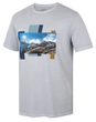 Tee Skyline M light grey