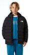 B REVERSIBLE PERRITO HOODED JACKET, TNF BLACK/SMOKED PEARL