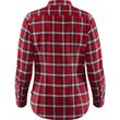 Övik Flannel Shirt W Deep Red