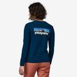 W´S L/S P-6 LOGO RESPONTIBILI-TEE, TIDEPOOL BLUE