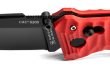 CAC S200 FRENCH TEXTURED G10 RED HANDLE SMOOTH