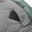 Ascent Women's -9C Down Sleeping Bag Long, Celery Green