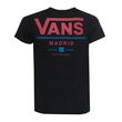 MN VANS CITY TEE MADRID II Black