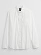 422485-02 Košile slim poplin stretch Bílá