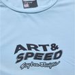 RUCKUS RIDE TEE WAVES DAWN BLUE