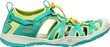 MOXIE SANDAL YOUTH, bright aqua/bright marigold