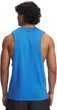 UA LEFT CHEST CUT OFF TANK-BLU