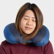 Aeros Premium Travel Pillow Navy Peony