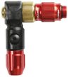 ABS1 PRO BRAIDED FLOOR PUMP HOSE RED/HI GLOSS