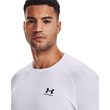 UA HG Armour Fitted LS, White