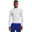 UA HG Armour Comp Mock LS, White