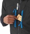PARMELAN HYBRID HOODIE M BLACK - NOIR