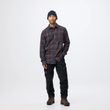 Fjällglim Regular Shirt M Dark Navy-Maroon