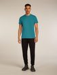 M Mer 150 Tech Lite III SS Tee TOPAZ