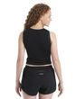 W Mer 125 ZoneKnit Cropped BraTankTopo BLACK/SNOW/AOP