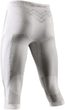 X-BIONIC® ENERGY ACCUMULATOR 4.0 ARMADILLO 3/4 PANTS ARCTIC WHITE/PEARL GREY