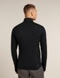 Men Mer  300 RealFleece Descend LS Zip BLACK