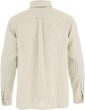 Övik Relaxed Hemp Shirt LS M Chalk White-Green