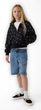 879363-00 Dětská oversize mikina s logem VintageSoft Černá