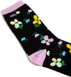 TICKER SOCK BLACK/LAVENDER MIST