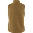 Vardag Pile Fleece Vest W Buckwheat Brown