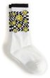 Ticker Crew CHECKERBOARD White