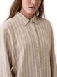 889120-05 Košile z lněné směsi Easy Shirt Béžová