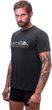 COOLMAX TECH MOUNTAINS LIMITED pánské triko kr.rukáv černá