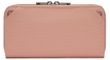 RFIDSAFE CONTINENTAL WALLET rose