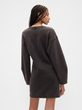 823169-02 Mikinové šaty Heavyweight Černá