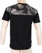 MERINO IMPRESS pánské triko kr.rukáv černá/camo