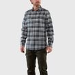 Övik Heavy Flannel Shirt M, Red-Black