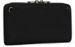 RFIDSAFE CONTINENTAL WALLET jet black