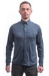 MERINO LITE unisex košile dl.rukáv mottled blue